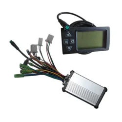 24V 36V 48V spina impermeabile controller motore Brushless DC con Display pannello LCD bici bicicletta elettrica S861 per scooter elettrico