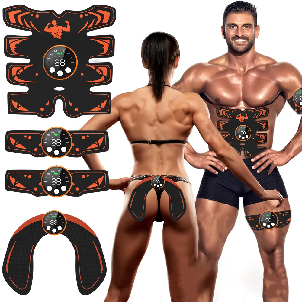 Smart Fitness Equipment Butt Lifter Machine , Home Gym Equipment Butt Toner with 8 Pads Massage Hip Lift Trainer