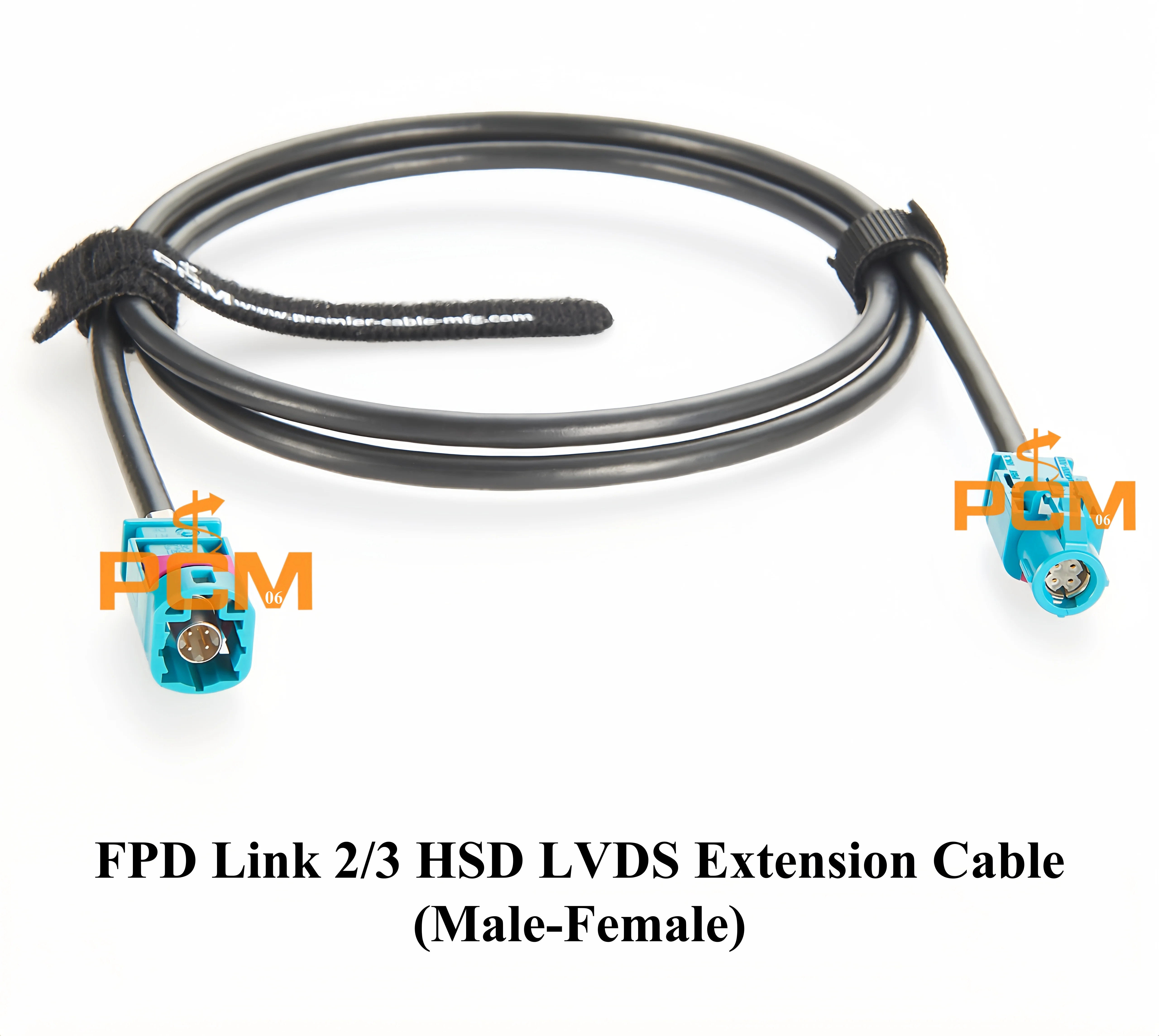 Original Rosenberger HSD D4S10A-1D5A5-Z auf D4K10A-1D5A5-Z FPD Link 2/3 LVDS Kabel HSD 4Pin Z Code Stecker auf Buchse Verlängerungskabel – Detail 2