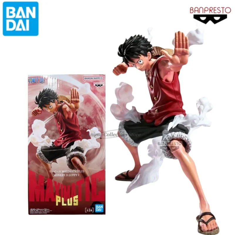 

В наличии: Оригинальная коллекционная фигурка Bandai Banpresto Maximatic Anime One Piece Plus Monkey D. Luffy, модель игрушки, подарок