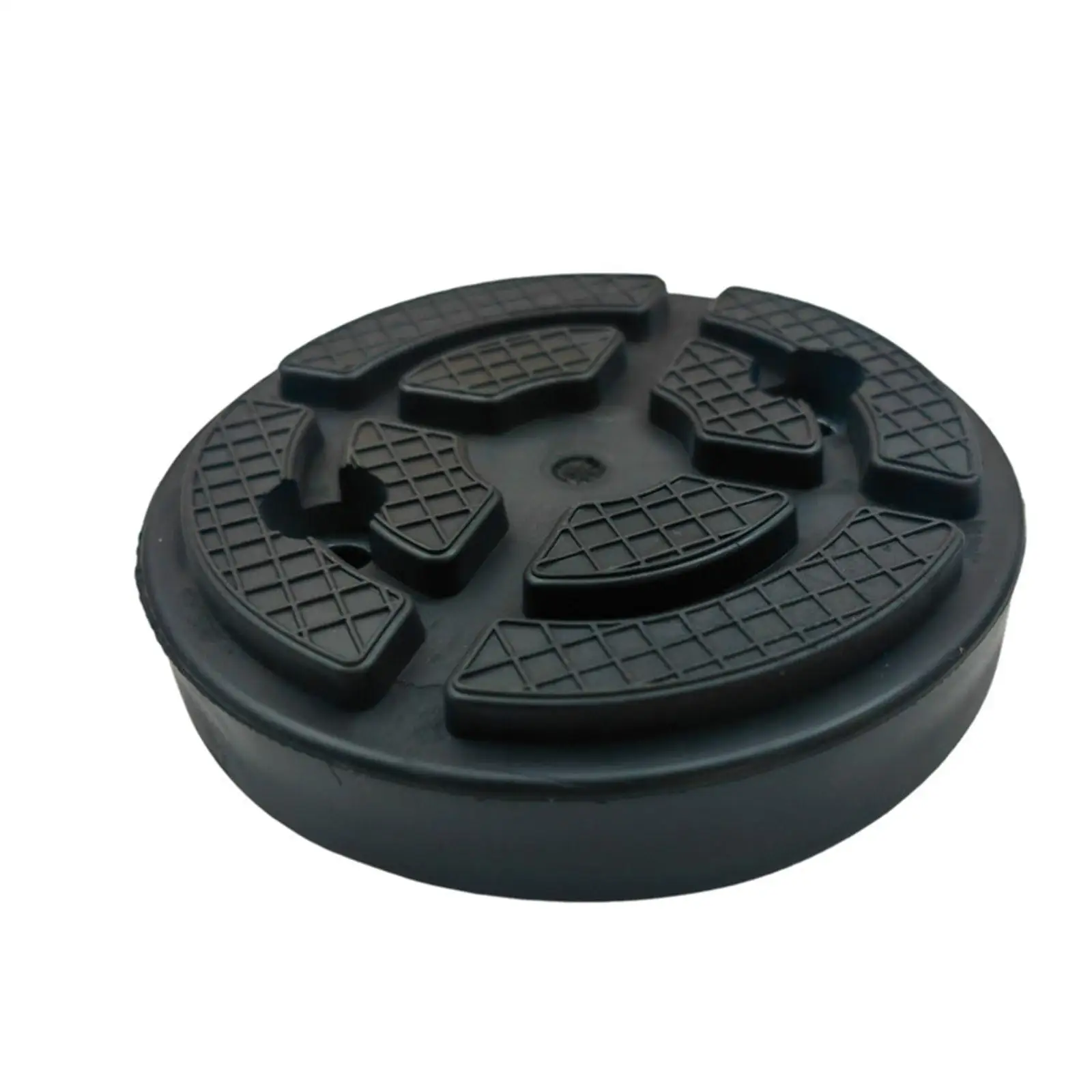 Round Rubber Lifting Pads for Automobile Maintenance Two Post Jack Hoist Accessory for Heavy Vehicle Auto Repair DIY Mechanics