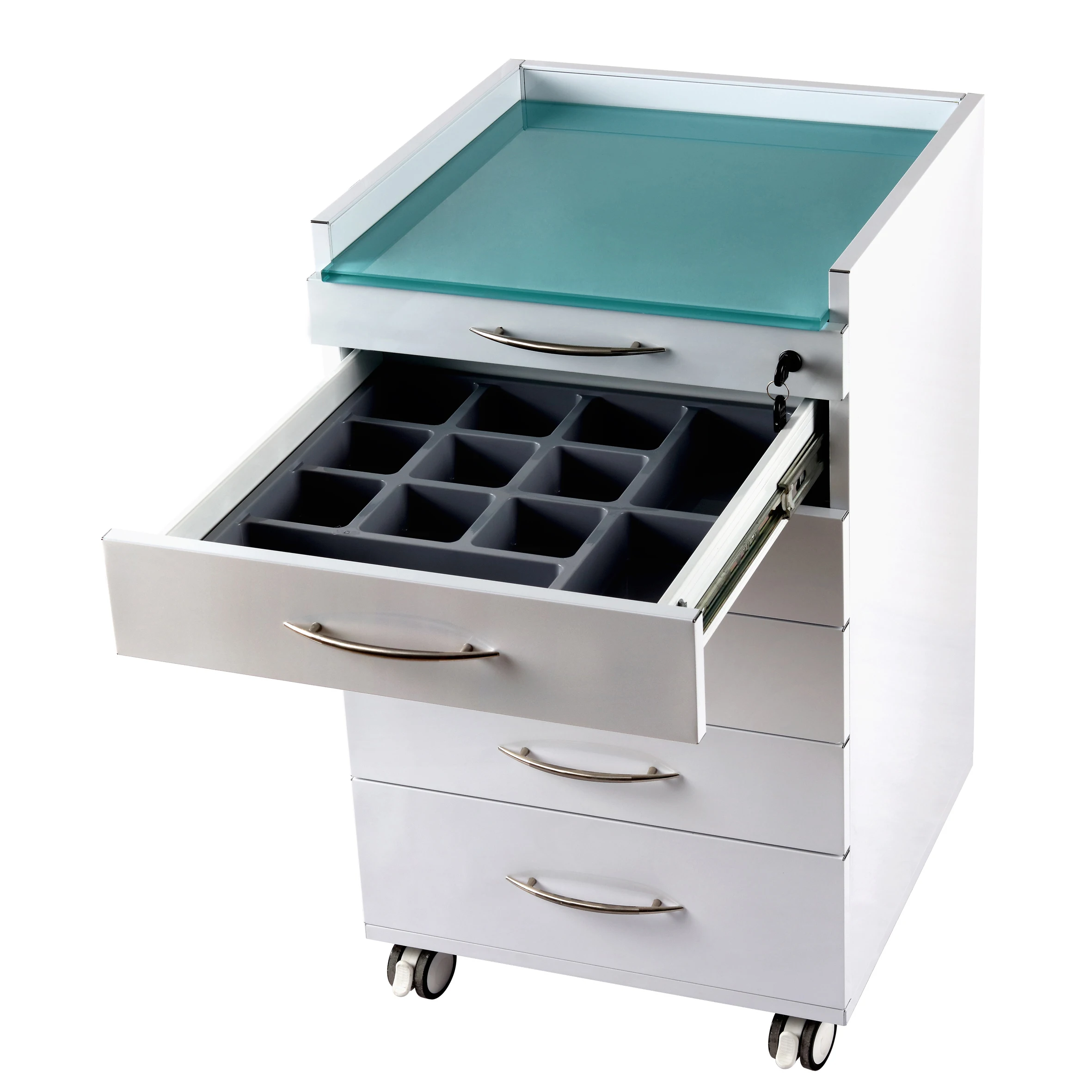 Multi-Drawer Lockable Dental Storage Cabinet with Drawers for Clinic Use Dental Clinic Cabinet