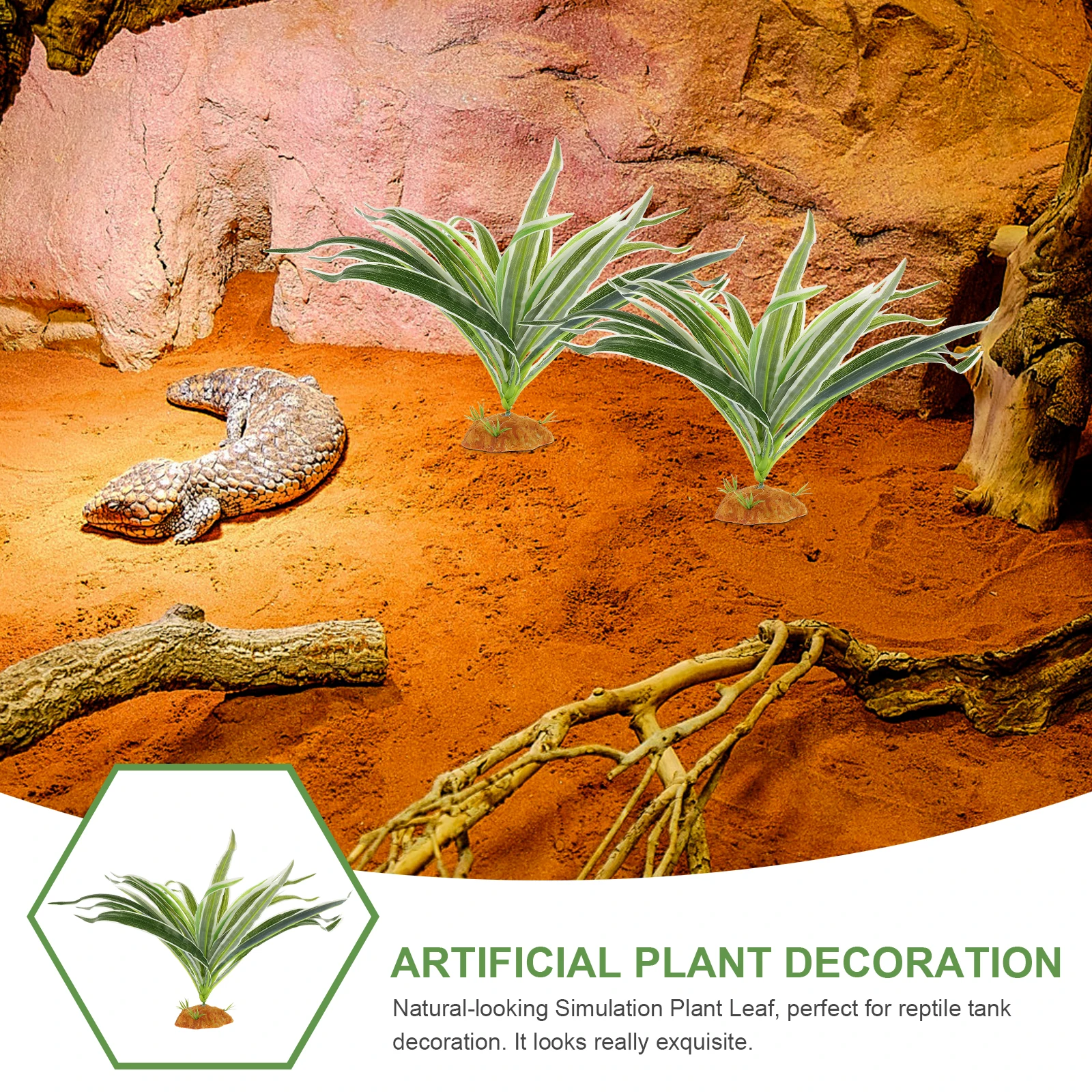 

Fake Green Grass Plant Lifelike Reptile Terrarium Decor Simulation Plant For Aquarium Artificial Plants Reptile Habitats