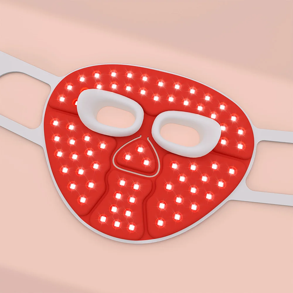 Red Light Therapy Photon Mask Hello Face M500S LED 630nm 850nm Near-Infrared Light Therapy Facial Mask Professional Beauty Care