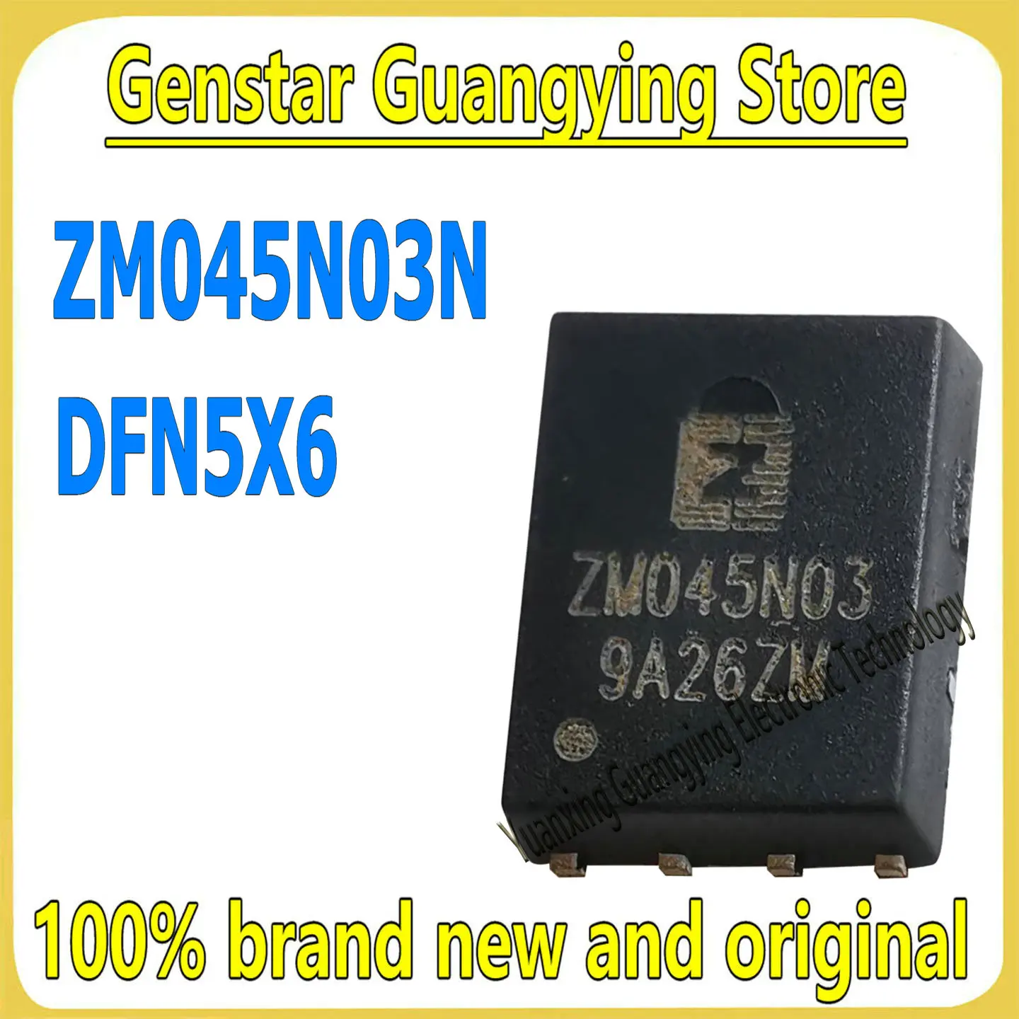 1 Piece) ZM045N03N ZM045N03 045N03 SMD DFN5X6 N-Channel MOSFET