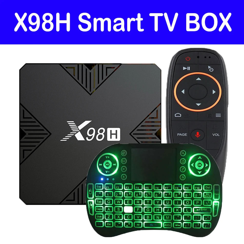 

X98h Android 12 Tv Box 4gb 32gb Allwinner H618 Quad Core A53 Support 4k Wifi6 Google Voice Assistant 2g 16g Set Top Box