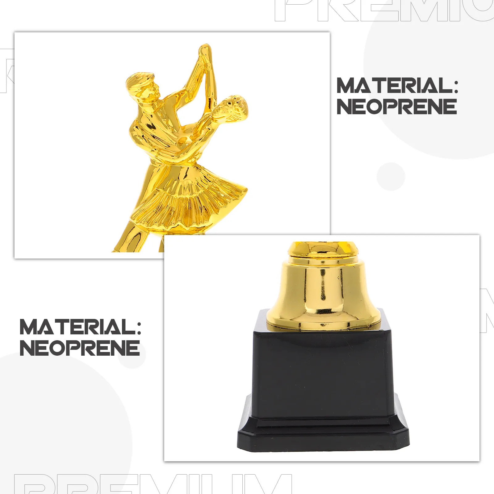 Plastic Dance Trophy Ballet Dancer Award Dancing Competition Party Decoration Winner Prize Prize Participation Trophy