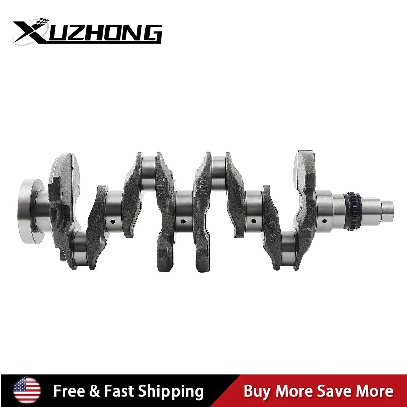 

2.0L Engine Crankshaft 23110-2E501 For Hyundai Elantra Kona 2017-2020 Silver