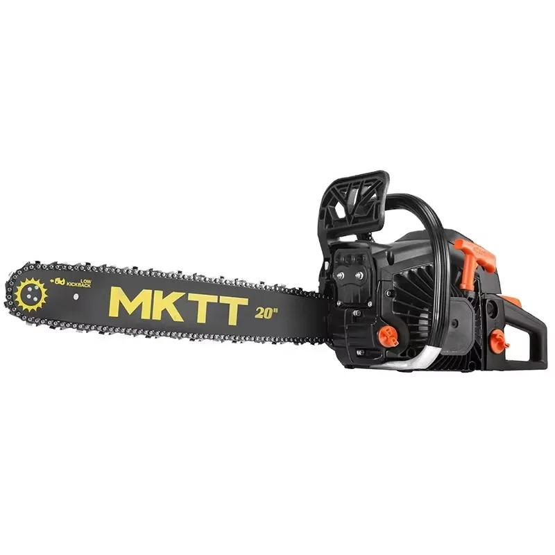 Industrial 20-Inch Logging Chainsaw with Aluminium 2-Stroke Petrol/Gas Motor 2-Stroke 20in Guide Bar Size