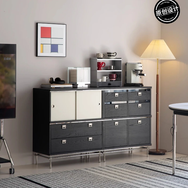 

Combination cabinet, chest cabinet, modular combination, solid wood medieval storage cabinet, multi-function