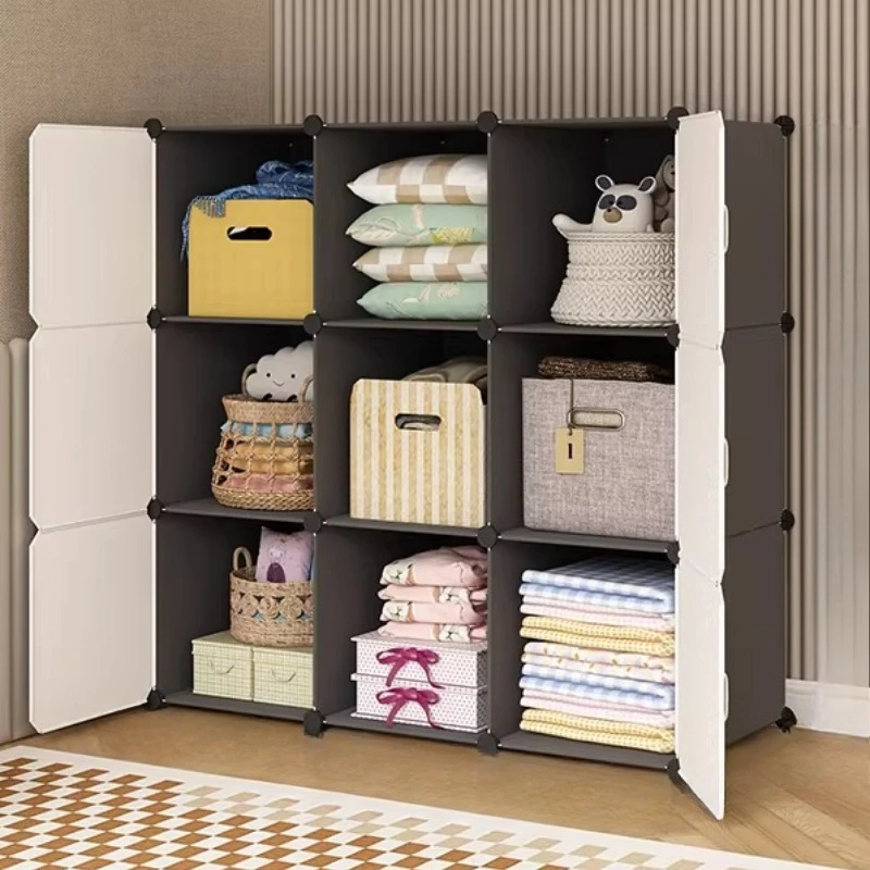 Partitions Cupboard Wardrobe Storage Clothes Display Nordic Minimalist Wardrobe Modern Simple Guarda Roupa Furniture For Room