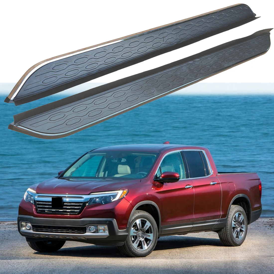 

2 шт., Алюминиевые Подножки для Honda Ridgeline 2017 2018 2019 2020 2021 2022 2023 2024