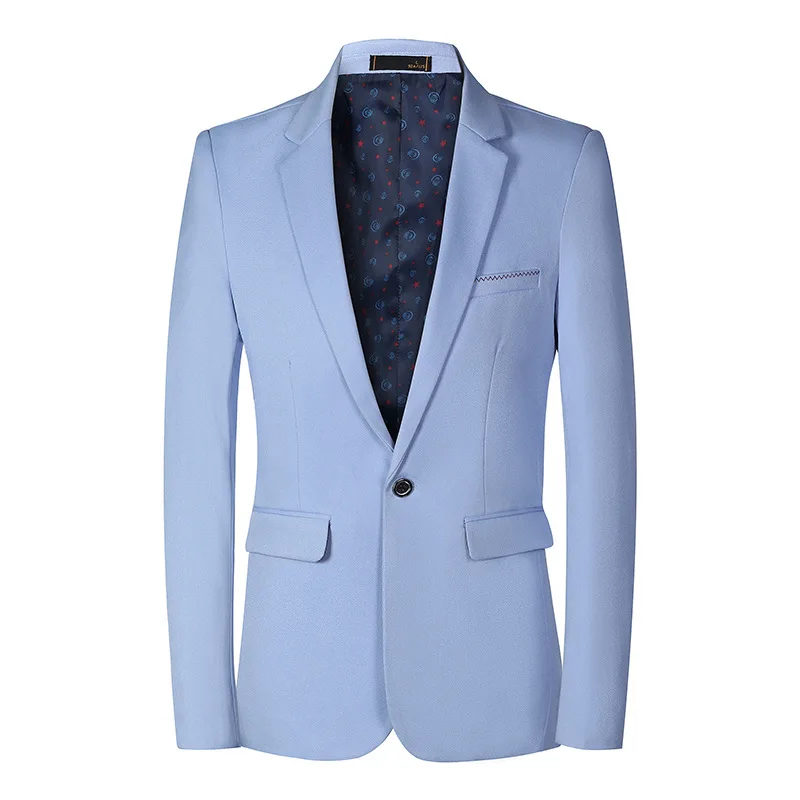 Costumes Slim décontractés d'affaires pour hommes, blazers de qualité combinée, vestes pour hommes, vêtements de cérémonie, printemps, automne, nouveau