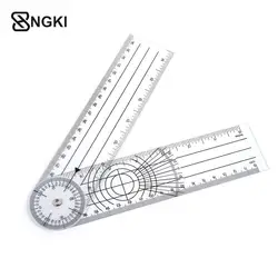 360 Degree Goniometer Angle Medical Spinal Angle Ruler Angle Inclinometer Ruler Protractor Angle Finder Measuring Tool