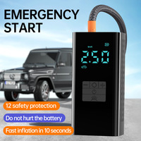 8400mAh Portable Car Power Bank Air Compressor Electric Wireless Car Air Pump Tire Inflator Pump for Motorcycle Bicycle Car Ball