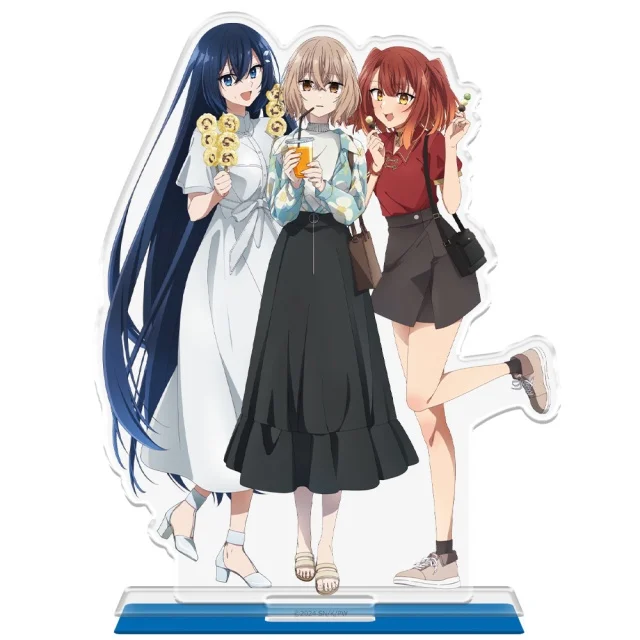 This Monster Wants to Eat Me 15cm Acrylic Stand Figure Hinako Shiori Miko Keychain Anime Model Plate Desktop Desk Decor Toy