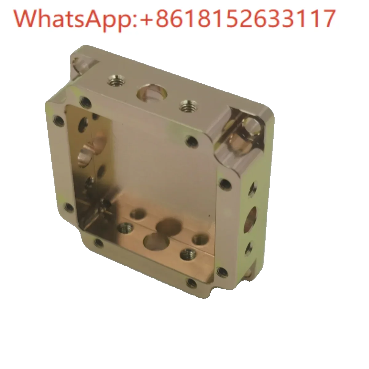 صندوق التدريع طول 34 عرض 34 ارتفاع 12 مللي متر غلاف معدني ألومنيوم لون طبيعي صندوق RF تصنيع باستخدام الحاسب الآلي