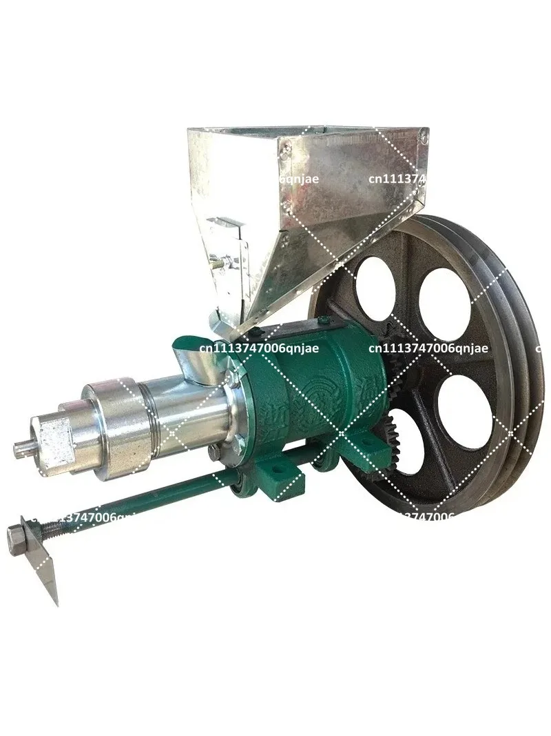 Snack Extruder 25kg/h Corn Rice Puffing Machine Twisted Hollow Stick Solid Crispy Food Maker