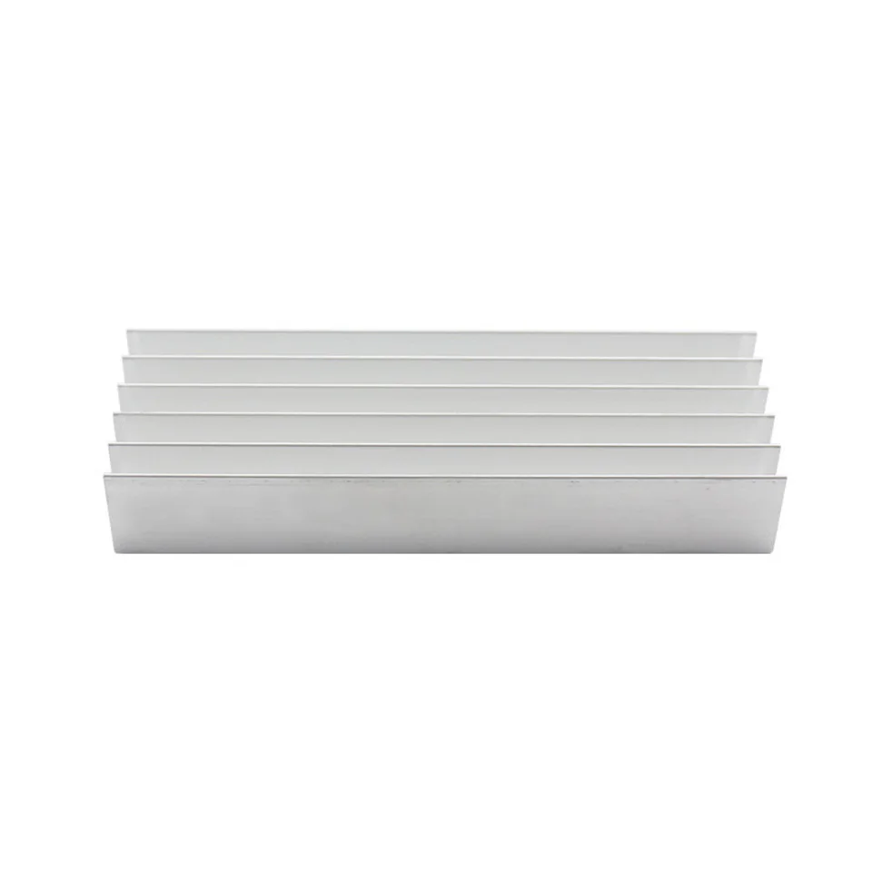 Heat Sink Aluminum Alloy 100x40x20MM Electronic Heat Sink Aluminum Profile LED Chip Bead Cooling H eat Sink Plate