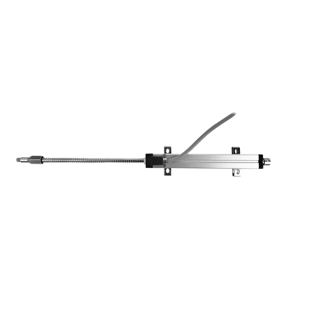 Spring Self-resetting Linear Position Sensor for Glass Thickness Detection