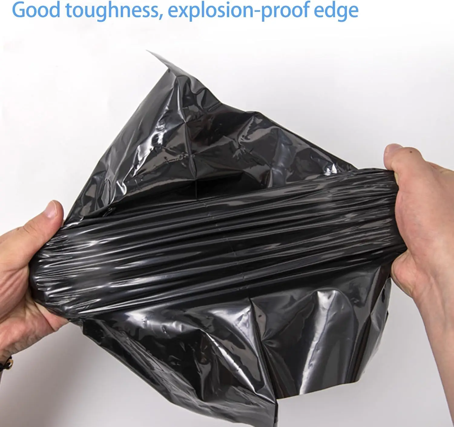 سماكة اللون الأسود المغلف أكياس التخزين بولي ايثيلين البلاستيك ساعي حقيبة شحن مقاوم للماء ذاتية اللصق ختم الحقيبة أكياس بريد