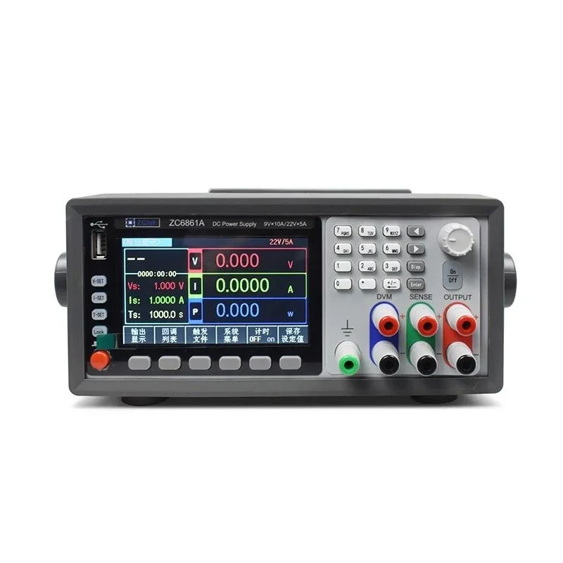 ZC6121B Programmability Linear DC Power Supply ZC6861A/6322A High Precision Multi-Channel Adjustable