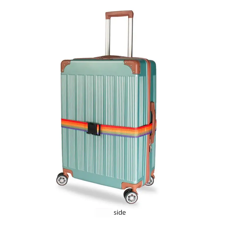1 Stück 2M Verstellbarer Gepäckgurt Nylon-Schnallengurt Reisekoffer-Packgurt Gepäckfixiergurt Campingtaschen-Zubehör – Detail 7