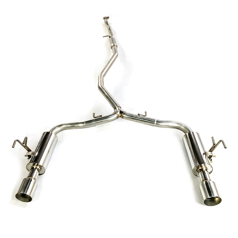 Bake Blue Tip Dual Exit Catback Exhaust System With 1.5 L Turbo