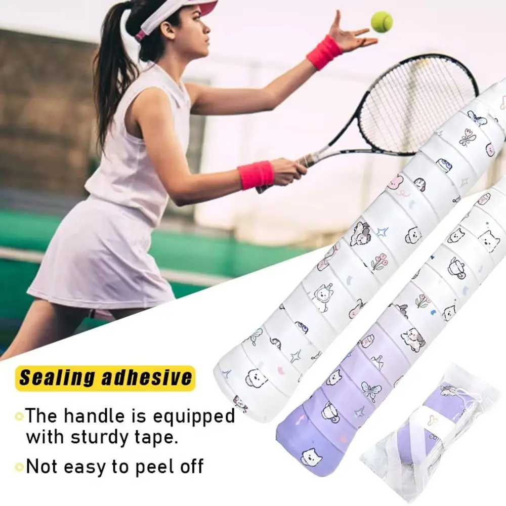 امتصاص الصدمات مضرب بدمنتون الشريط مقاومة للاهتراء المضادة للانزلاق العرق ماصة شريط لحام لينة الكرتون مقبض حزام لف