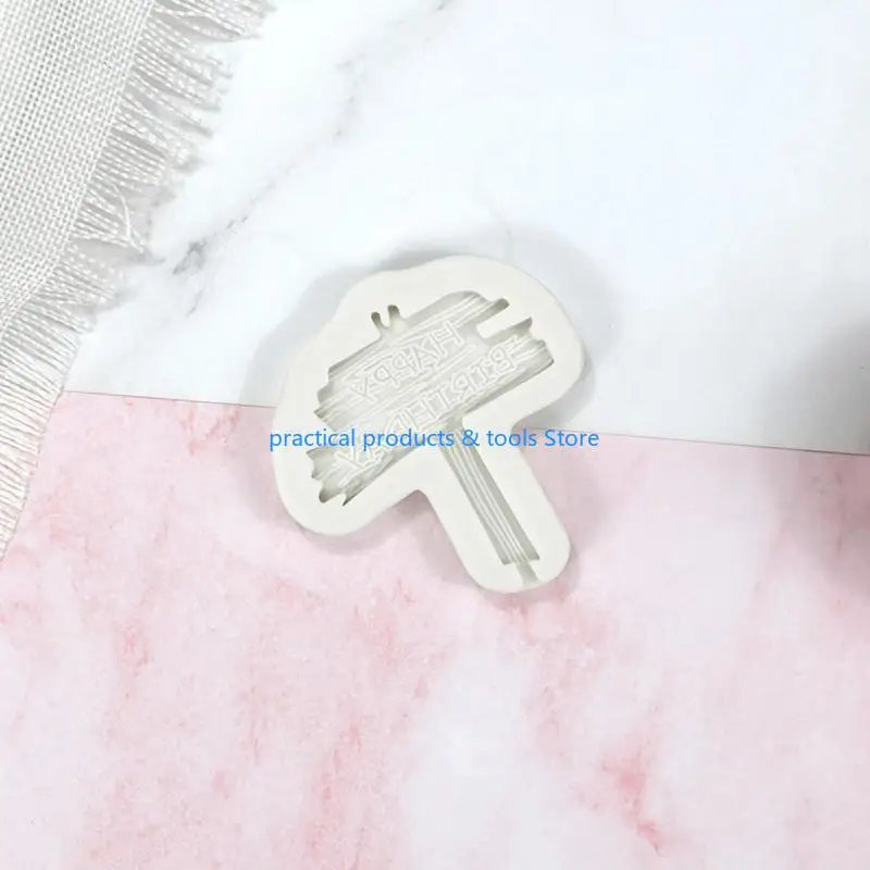 77JB DIY Happy Birthday berbentuk coklat cetakan cokelat dekorasi gadget cetakan fondant