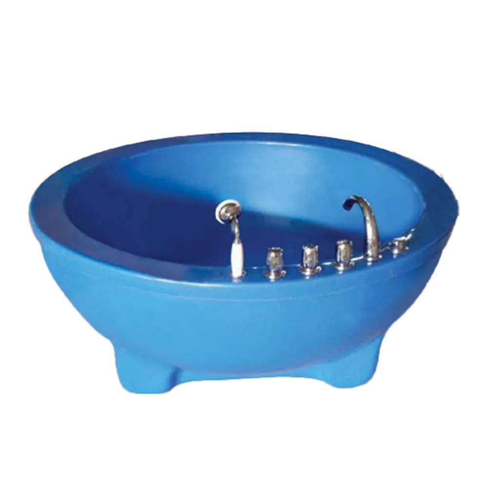 Europe Design Bathroom Freestanding Bathtub Purple Acrylic Bathtub