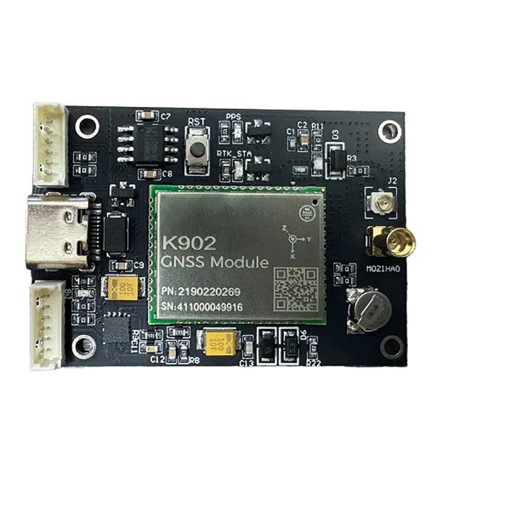 K902 High-Precision RTK INS GNSS Module Board L1 L2 L5 GPS Glonass Galileo SBAS QZSS BDS Inertial Navigation Development Board