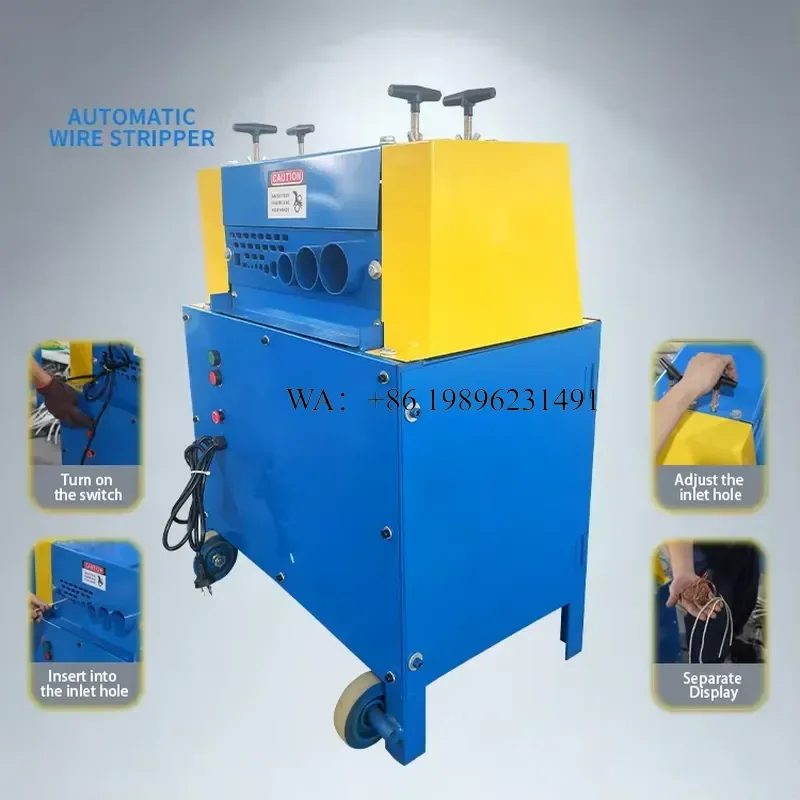 Wmwmnu for LANSING F60-2 Automatic High-efficiency Low-energy Cable Stripper Sheet Metal Panel Wire Stripping Pure