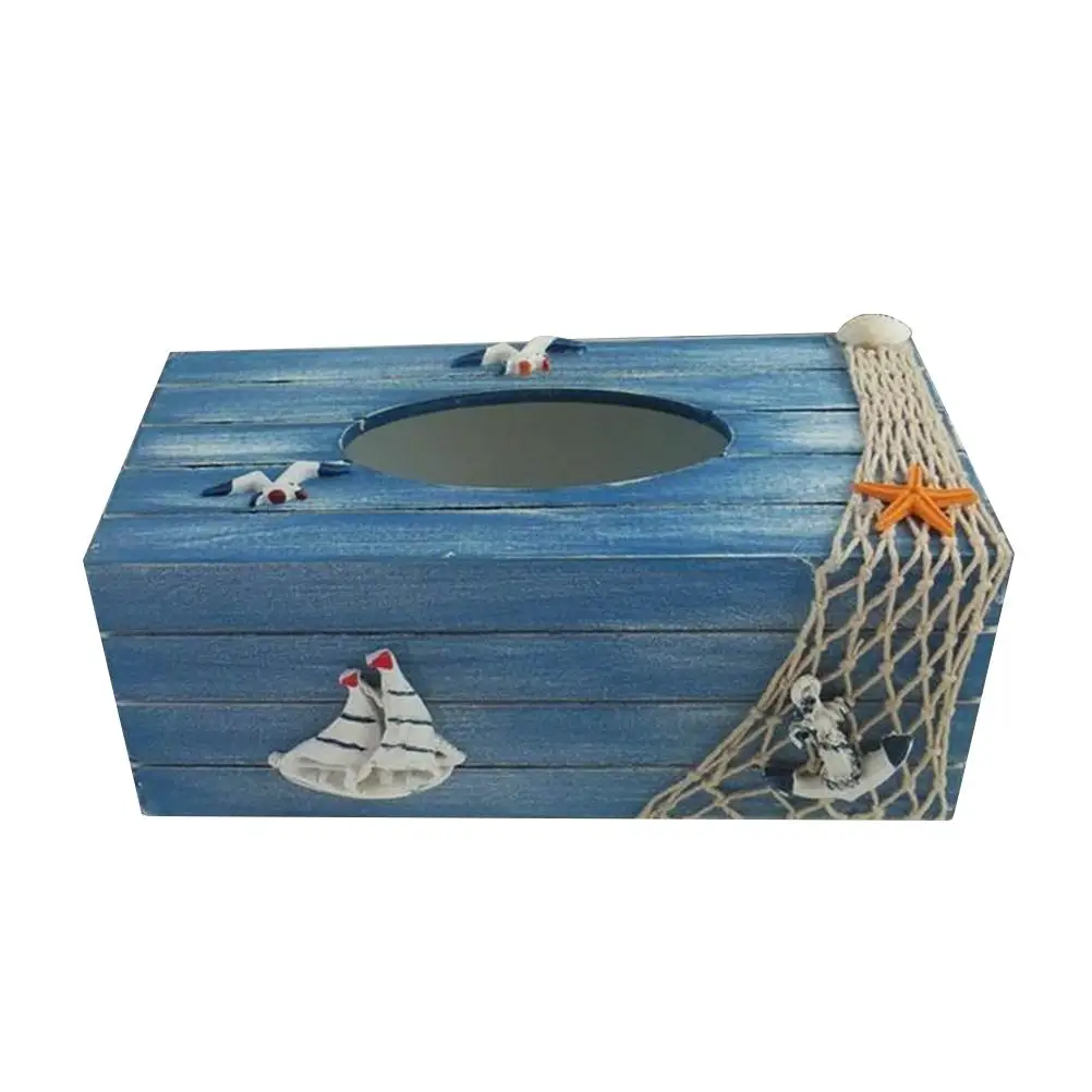 

Decorative Tissue Box Wooden Holder Wear Resistant Dirt Resistant Home Office Automotive Use Storage Box Organizer Modern