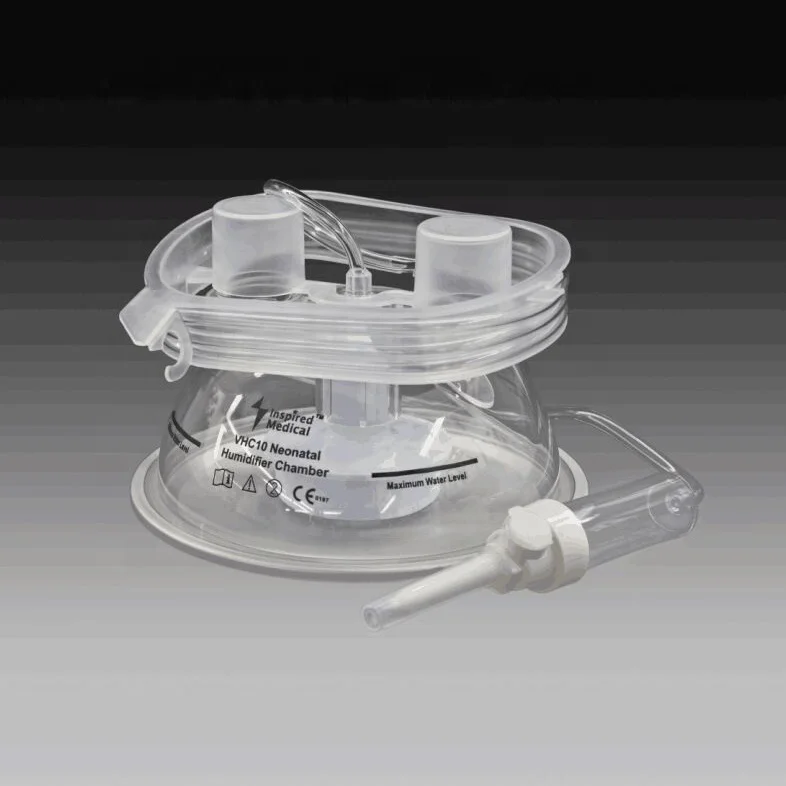 Portable Auto-Feeding Humidifier Chamber Medical Supplies Disposable for Hospitals Made of Plastic Electric Power Source