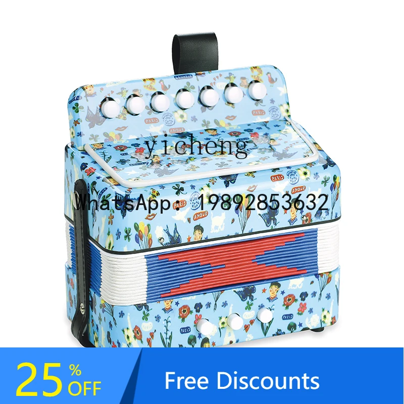 WJ  Children's Accordion Music Enlightenment  Instrument Entry Toy Boys Girls Gift 3 Years Old
