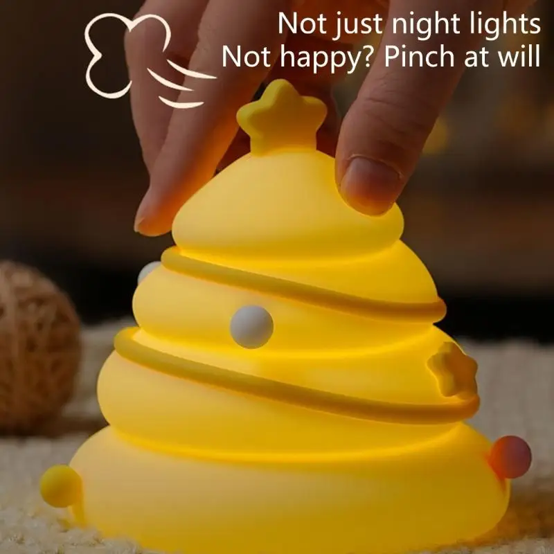 KXRA Silicone Nursery Night Light Light có thể sạc lại điều khiển cảm ứng cho trẻ và nhà