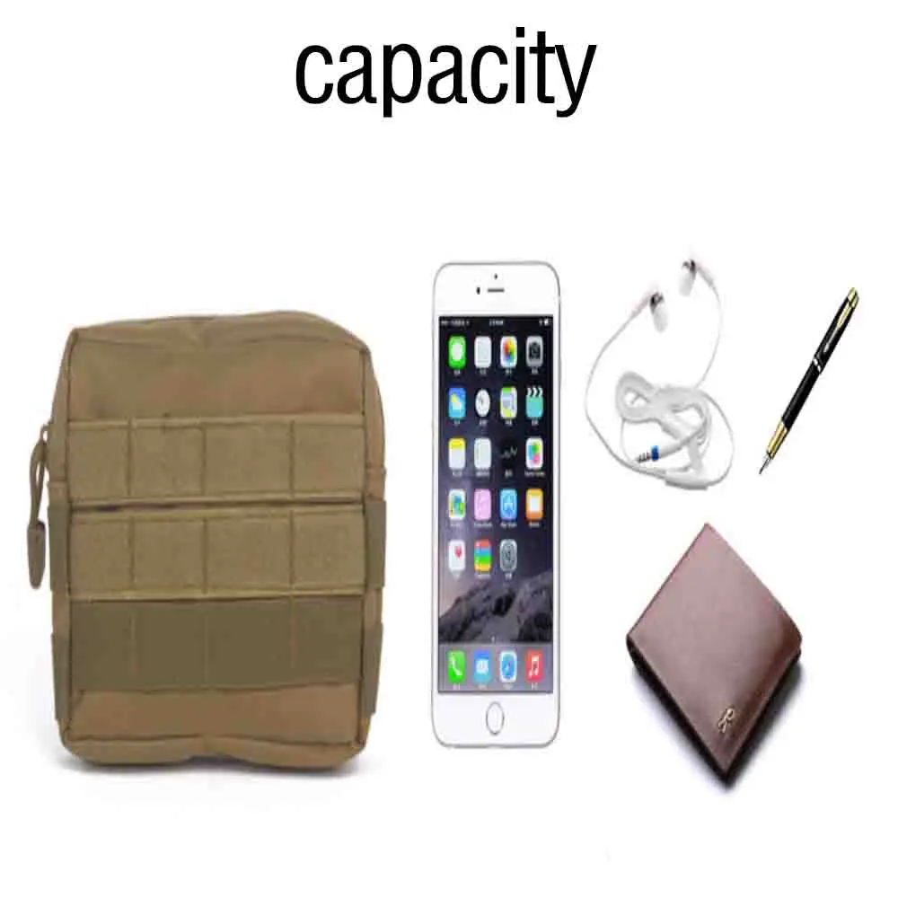 Molle edc tático sacos malotes saco da cintura dos homens bolsa de telefone acampamento caça acessórios cinto fanny pacote bolsa de primeiros socorros médicos