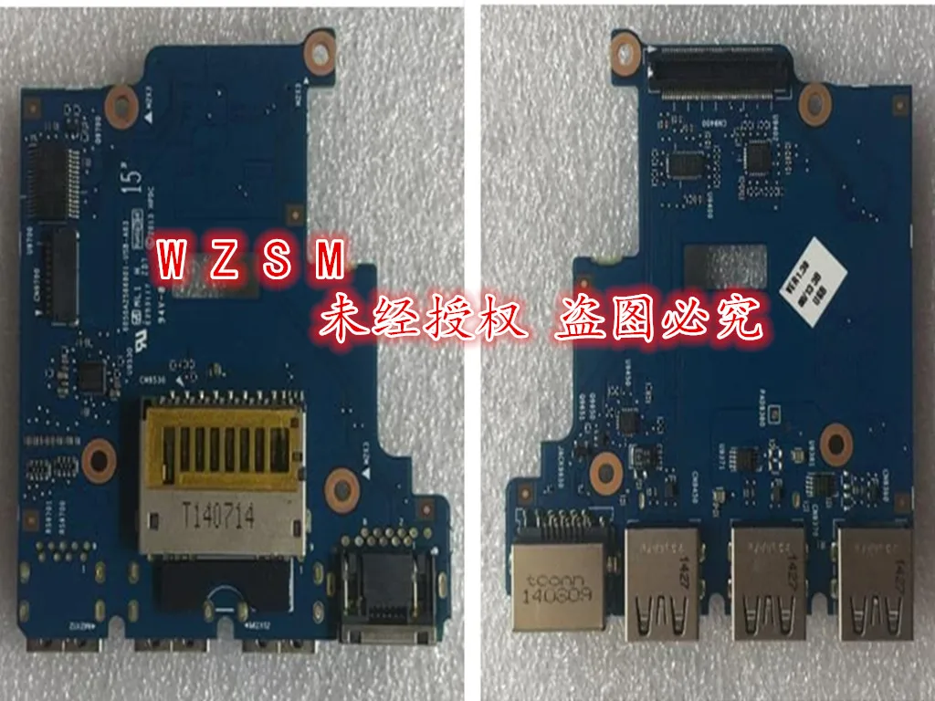 

New Original for HP ProBook 650 g1 series Card Reader LAN Ethernet USB Port Board Connector 6050A2566801