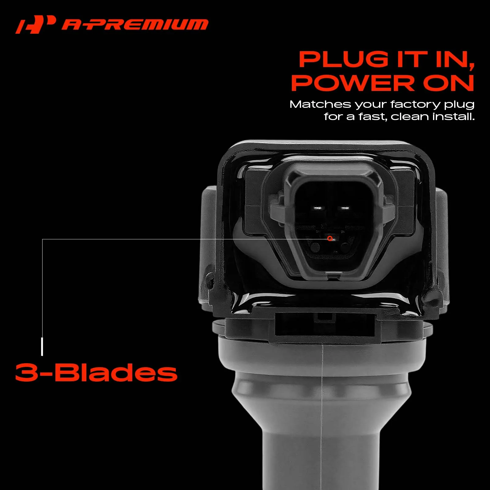 A-Premium 4pcs Ignition Coils for Subaru Outback 2020 Forester 2019-2024 Impreza 2024 Crosstrek 2021-2024 Legacy 2020-2022 BRZ