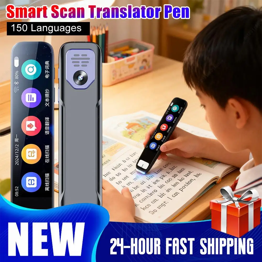 Pena Penerjemah Cerdas Pena Pemindai Penerjemah Suara Perangkat Penerjemah Suara Pena 150 Bahasa Pena Pembaca Teks Suara Portabel