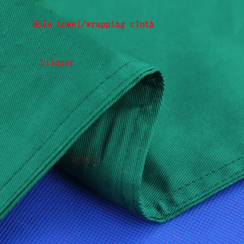 Double layer single layer cloth, high-temperature disinfection cloth, cosmetic surgical instrument, cotton non pilling medical h