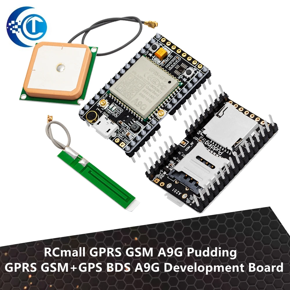 

RCmall GPRS GSM A9G пудинг/GPRS GSM + GPS BDS A9G макетная плата SMS голосовой беспроводной для умных часов на FZ3022 FZ3023 DIY