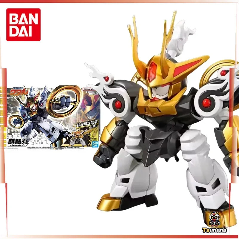 

Bandai Original Mashin Souzouden Wataru Anime KIRINMARU Action Figure Assembly Model Toys Collectible Model Gifts for Children