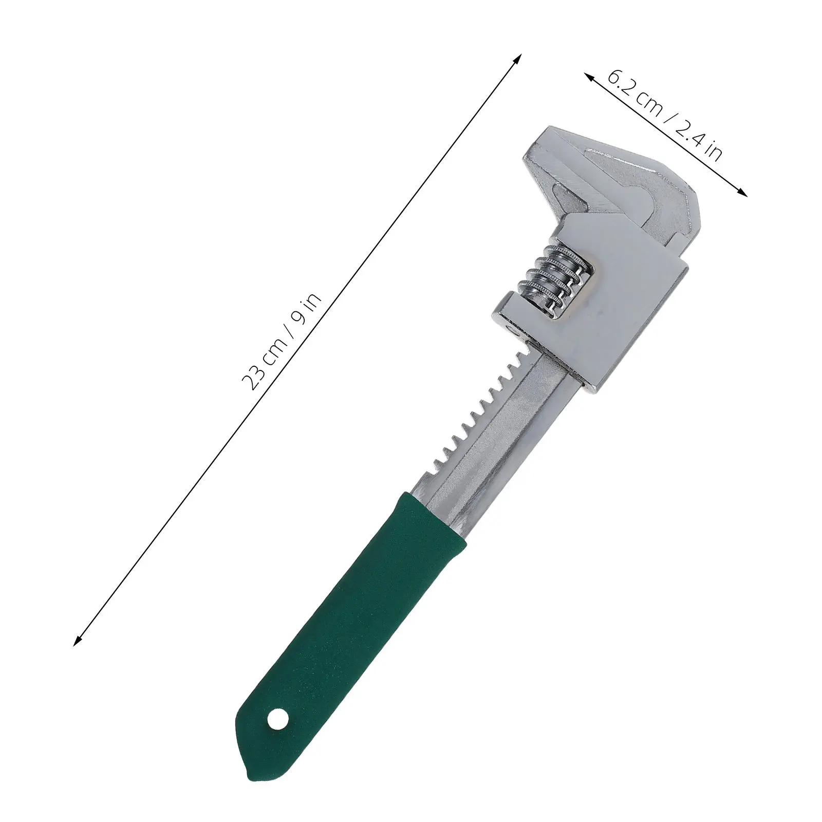 Right Angle Adjustable Spanner F-Shaped Design Large Opening Plumbing Tool for Sink Pipe Fittings Tightening Loosening Tasks view 4