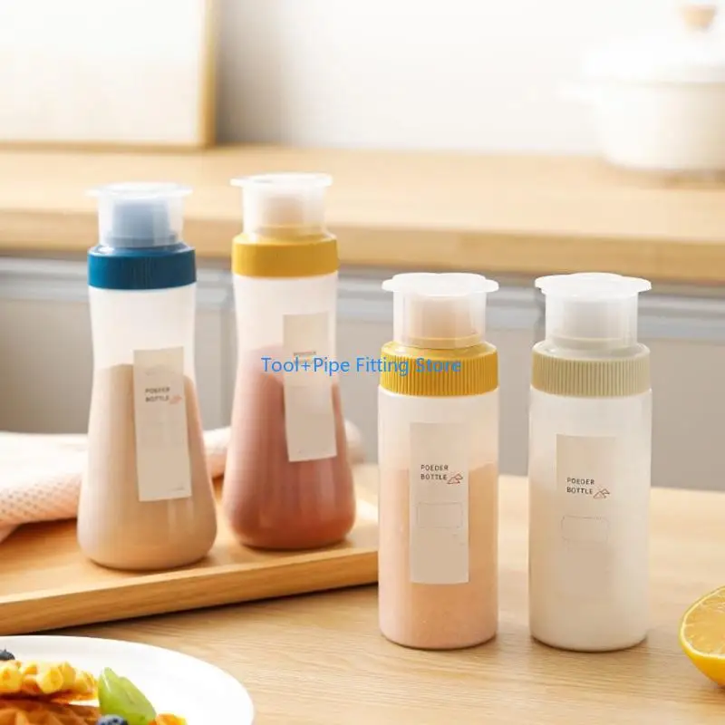 F92B Easy To Clean Sugar Dispenser Bottle For Dessert Decoration With Precise Control And Antislip Grip Design