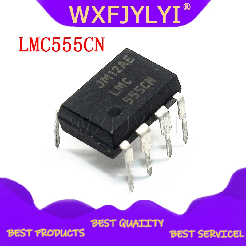 

10pcs/lot LMC555CN LMC555 Black plastic protective case