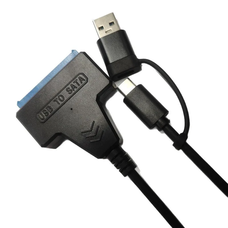 USB 3.0 to SATA Adapter Cable, Type‑C SSD HDD Converter Cord for 2.5