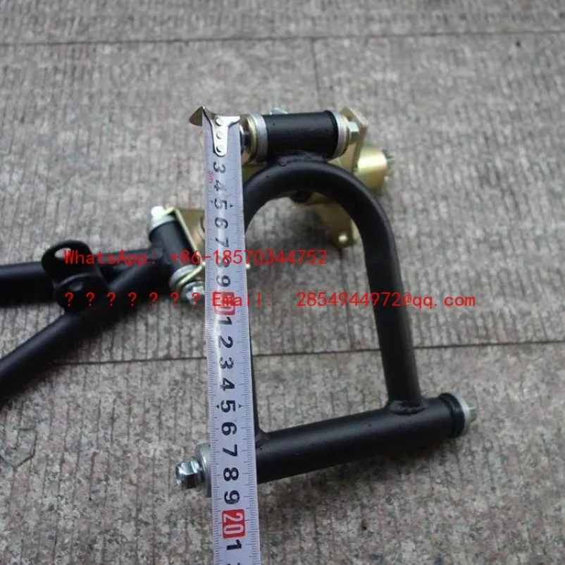 2026   Self made four-wheel kart suspension modification accessories, front rocker arm suspension, horn steering knuckle