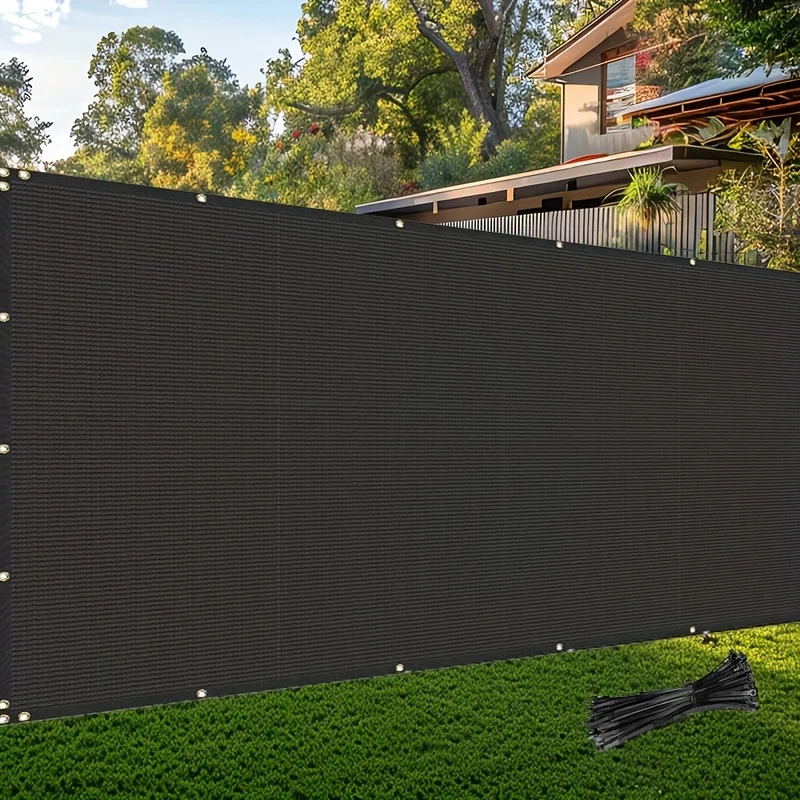 

6' X 15' Fence Privacy Screen Heavy Fencing Mesh Shade Net Cover for Wall Garden Yard Backyard Indoor Outdoor Decoration